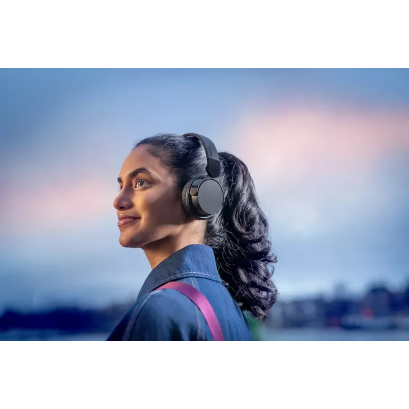 Philips 4000 sērijas TAH4209BK/00 austiņas/headset Bezvadu Galvas saite Zvani/Mūzika Bluetooth Melns