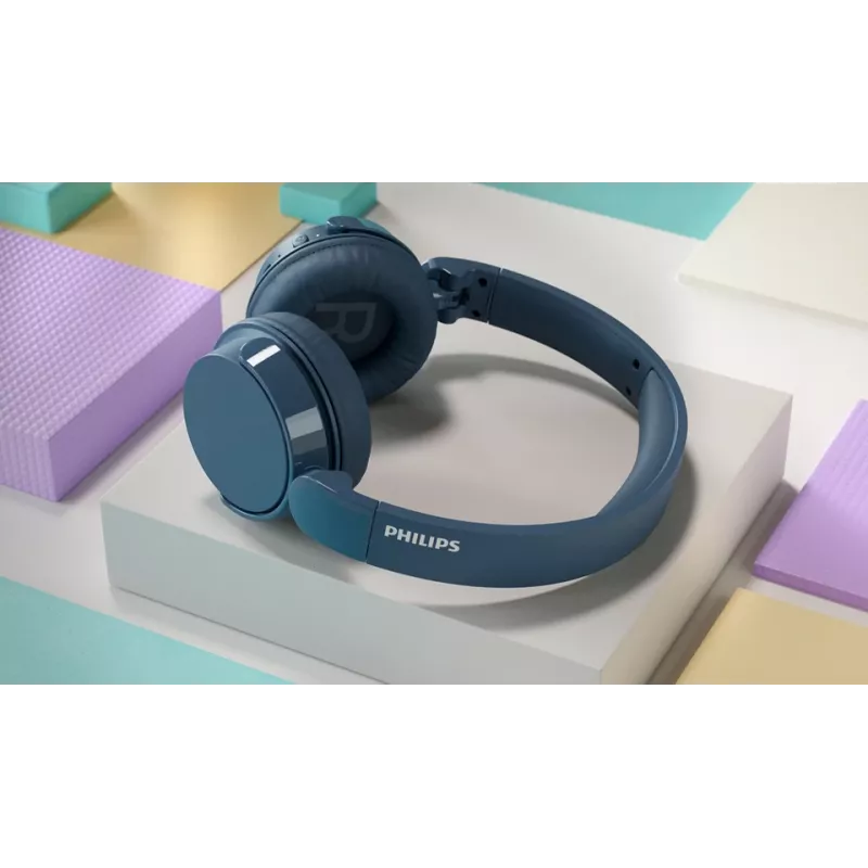 Philips 4000 sērija TAH4209BL/00 austiņas/headset Bezvadu Galvas lente Zvani/Mūzika Bluetooth Zils