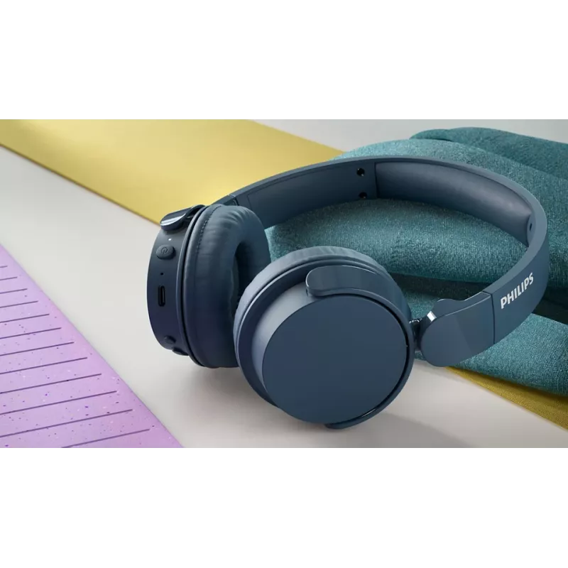 Philips 4000 sērija TAH4209BL/00 austiņas/headset Bezvadu Galvas lente Zvani/Mūzika Bluetooth Zils