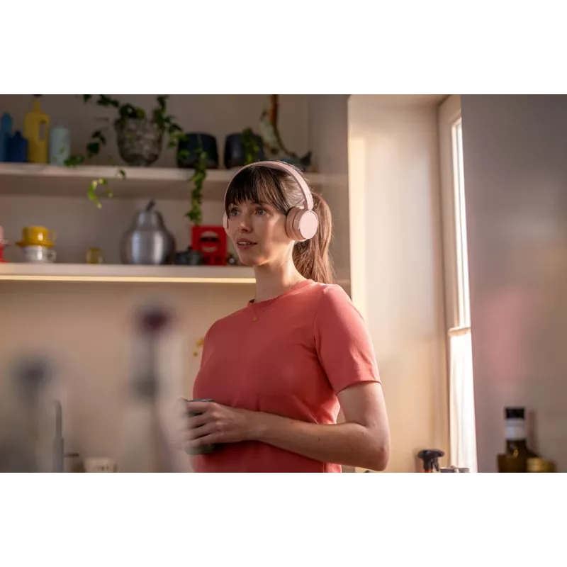 Philips 4000 sērijas TAH4209PK/00 austiņas/austiņu komplekts Bezvadu Galvas saite Zvani/Mūzika Bluetooth Rozā