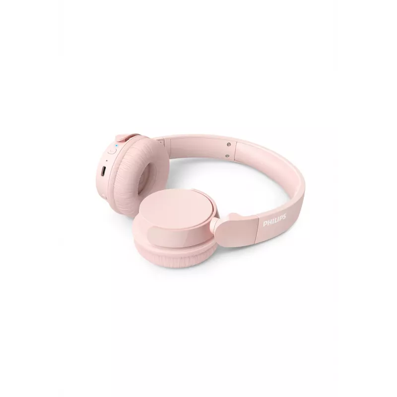 Philips 4000 sērijas TAH4209PK/00 austiņas/austiņu komplekts Bezvadu Galvas saite Zvani/Mūzika Bluetooth Rozā
