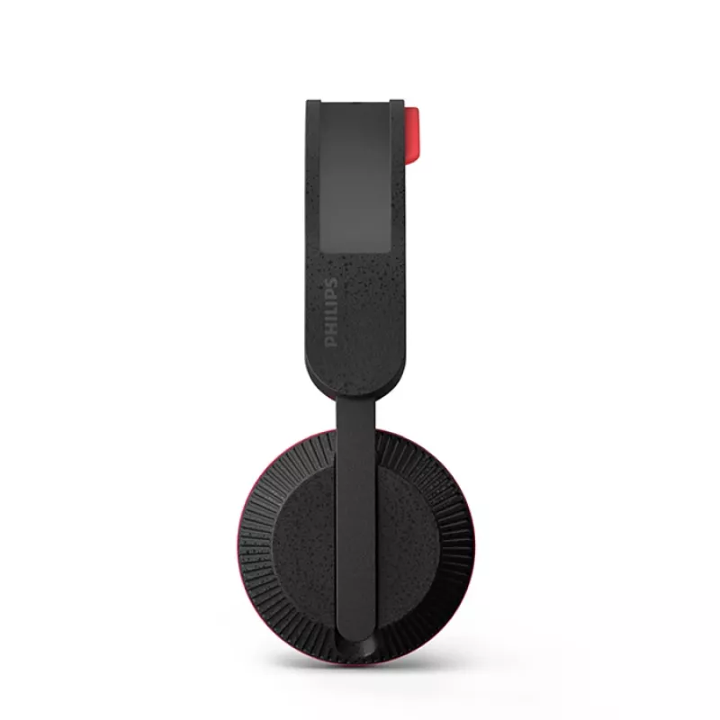Philips 6000 sērijas TAA6219BK/00 austiņas/auss komplekts Bezvadu Galvas saite Mūzika Bluetooth Melns, Sarkans