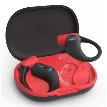 Philips 6000 sērijas TAA6709BK/00 austiņas/auss komplekts True Wireless Stereo (TWS) Āķa sporta Bluetooth Melns, Sarkans