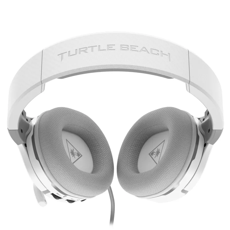 Turtle Beach Recon 200 balta Gen 2 vadu pastiprinātas spēļu austiņas — PS4, PS5, Xbox Series X|S, Xbox One un PC