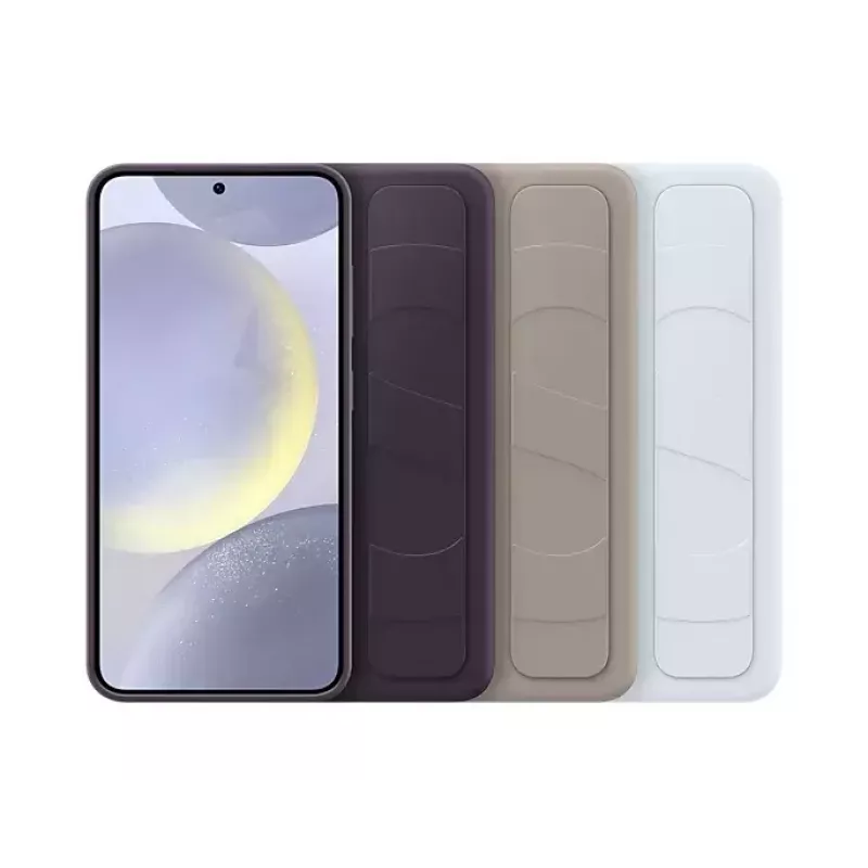 Cover Samsung Galaxy S24 Gaiši zils Vienkrāsains Galda statīvs