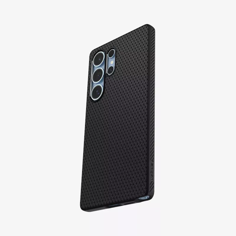 Spigen Galaxy S25 Ultra Case Liquid Air Matte Melns Cover Samsung Galaxy S25 Ultra 6.9 inch