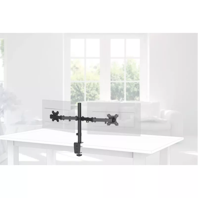Hama 00118491 monitora stiprinājums / statīvs 81,3 cm (32 collas) Galda Melns