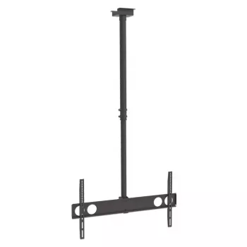 Manhattan griestu stiprinājums televizoriem un monitoriem, Ekrāniem: 37 collas līdz 75 collas, Regulējams augstums: 105-156 cm, VESA saderība: viss starp 200x200 līdz 800x400 mm - pārbaudiet četru montāžas atveru izmērus ekrāna aizmugurē, lai pārliecinātos, ka tas der, Maks. 50 kg, LFD, Kronšteins