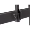 Manhattan griestu stiprinājums televizoriem un monitoriem, Ekrāniem: 37 collas līdz 75 collas, Regulējams augstums: 105-156 cm, VESA saderība: viss starp 200x200 līdz 800x400 mm - pārbaudiet četru montāžas atveru izmērus ekrāna aizmugurē, lai pārliecinātos, ka tas der, Maks. 50 kg, LFD, Kronšteins