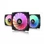 Chieftec CF-3012-RGB datora dzesēšanas sistēma Datora korpusa ventilators 12 cm Melns
