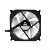 Chieftec CF-3012-RGB datora dzesēšanas sistēma Datora korpusa ventilators 12 cm Melns