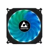 Chieftec CF-1225RGB datora dzesēšanas sistēma Datora korpusa ventilators 12 cm Melns