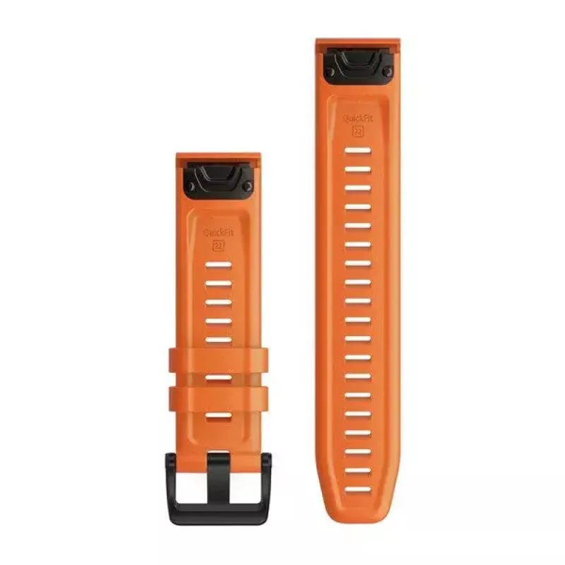 Garmin QuickFit 22 oranžā silikona siksniņa