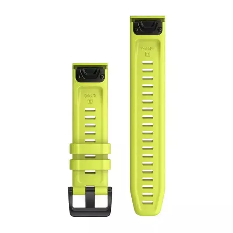 Band Garmin QuickFit 22 dzeltena Silicone