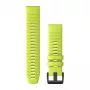 Band Garmin QuickFit 22 dzeltena Silicone