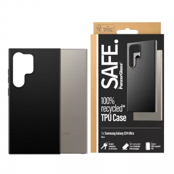TPU Case PanzerGlass SAFE Samsung Galaxy S24 Ultra Melns Transparent Protection
