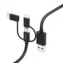 Hama 00201536 USB kabelis USB 2.0 1,5 m USB A USB C Melns