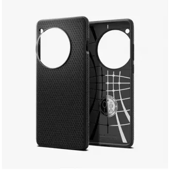Spigen OnePlus 12 Liquid Air Matte Melns mobilā telefona maciņš 17,3 cm