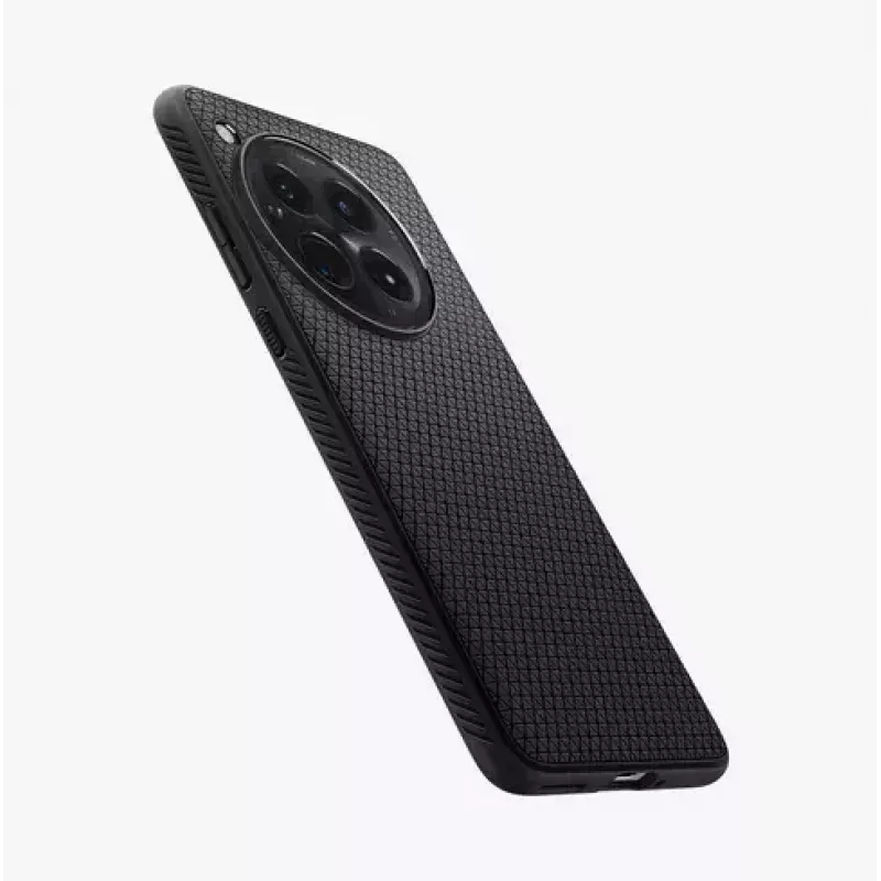 Spigen OnePlus 12 Liquid Air Matte Melns mobilā telefona maciņš 17,3 cm