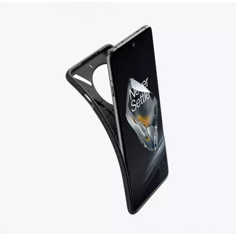 Spigen OnePlus 12 Liquid Air Matte Melns mobilā telefona maciņš 17,3 cm