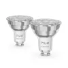 Philips Hue White and colour ambience Essential GU10 – viedais prožektors – 345 lm – 4,7 W – 2 iepakojumā