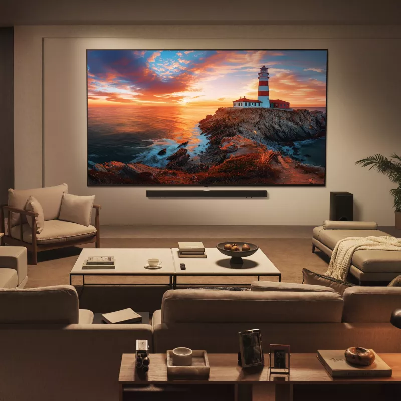 LG QNED evo AI 65QNED86A6A 165,1 cm (65 collas) 4K Ultra HD viedtelevizors ar Wi-Fi, melns