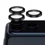 PanzerGlass ® Hoops® Ceramic II Kameras objektīva aizsargs iPhone 17 Pro | iPhone 17 Pro Max | iPhone 16 Pro | 16 Pro Max