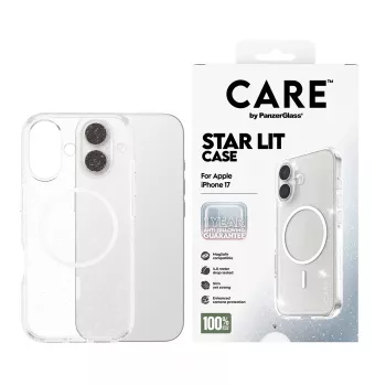 Cover PanzerGlass CARE by Flagship Case Urban Explorer Star Lit balta MagSafe iPhone 17