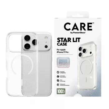 Cover PanzerGlass CARE by Flagship Case Urban Explorer Star Lit balta MagSafe iPhone 17 Pro