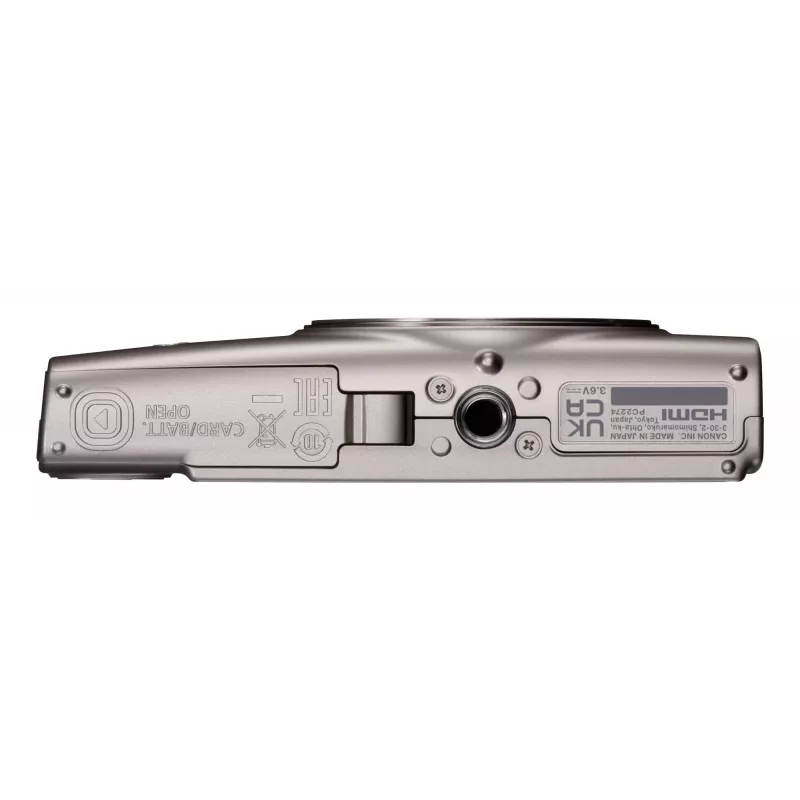 Canon Digital IXUS 285 HS A 1/2,3 collu kompaktkamera 20,2 MP CMOS 5184 x 3888 pikseļi Sudraba