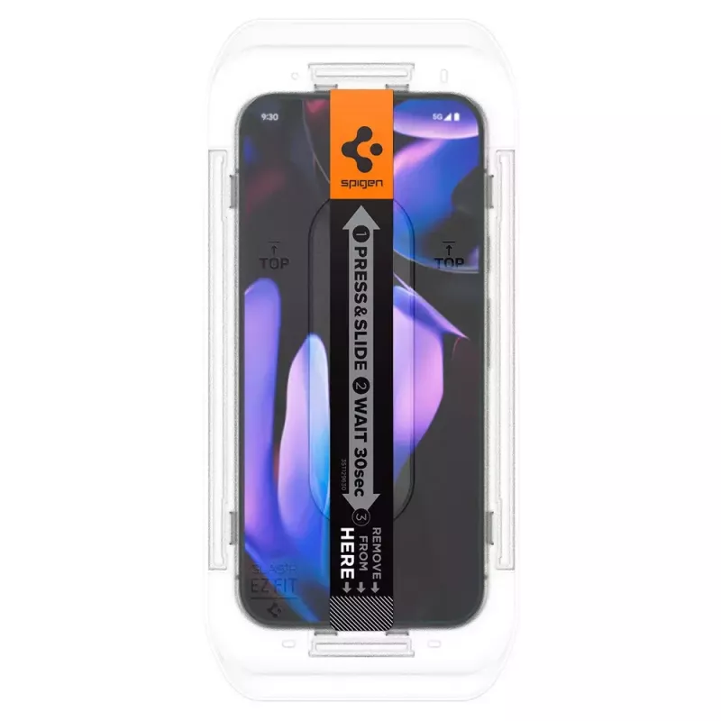 Spigen Glass Screen Protector EZ Fit GLAS.tR plāns for Google Pixel 9 / 9 Pro