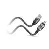 Tīkla kabelis TECHLY USB-C uz Gigabit Ethernet RJ45, Cat6, 3 m, USB 3.2 Gen 1, F/UTP, melns