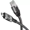 Tīkla kabelis TECHLY USB-C uz Gigabit Ethernet RJ45, Cat6, 3 m, USB 3.2 Gen 1, F/UTP, melns