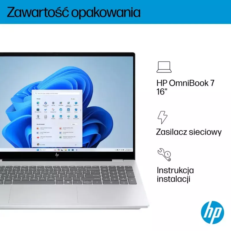 HP OmniBook 7 16-az0222nw 16 collu Core 5 210H 16GB 512GB Win11Home