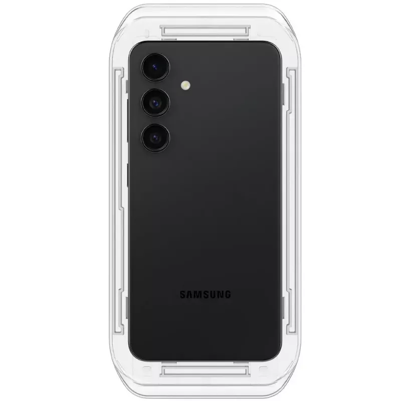 Stikla ekrāna aizsargs Spigen Galaxy S24 putekļu un skrāpējumu izturīgs