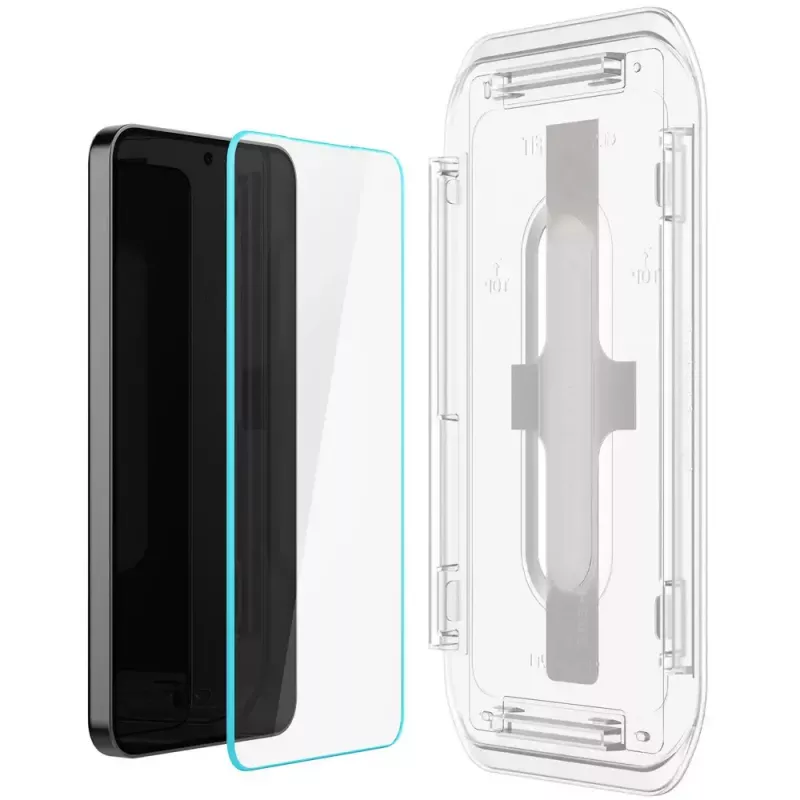 Stikla ekrāna aizsargs Spigen Galaxy S24 putekļu un skrāpējumu izturīgs