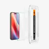 Spigen GLAS.tR EZ Fit kameras objektīva aizsargs Apple iPhone 16 Pro Max rūdīts stikls 2 gab.