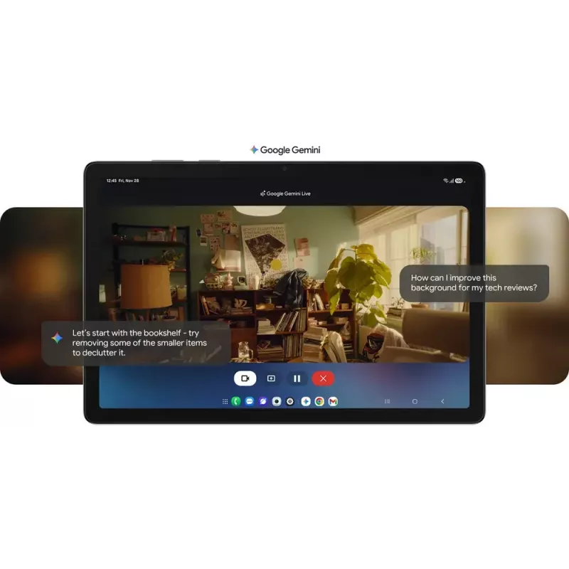 Planšetdators Samsung Galaxy Tab A11+ 5G (11 collas) — 11 collu displejs, 1920x1200, 256 GB, 8 GB RAM, 8 MP aizmugures kamera, 5 MP priekšējā kamera, 5G, IP52, pelēks