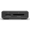 Karšu lasītājs SANDISK PRO-READER USB 3.2 Gen 2 (Type-C) — atbalsta MicroSD un SD, melns/pelēks, 60×115,3×19,1 mm