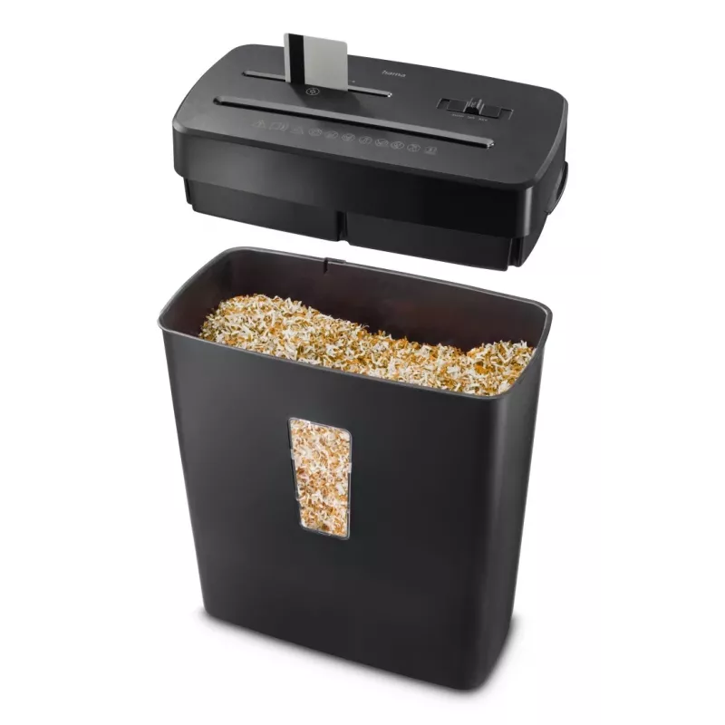 Hama Prime M50CD-B papīra smalcinātājs Mikro griezums 68 dB 22 cm Melns