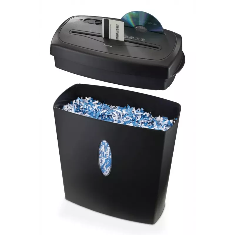 Hama Safe X100CD papīra smalcinātājs Krustveida smalcināšana 72 dB 22 cm Melns