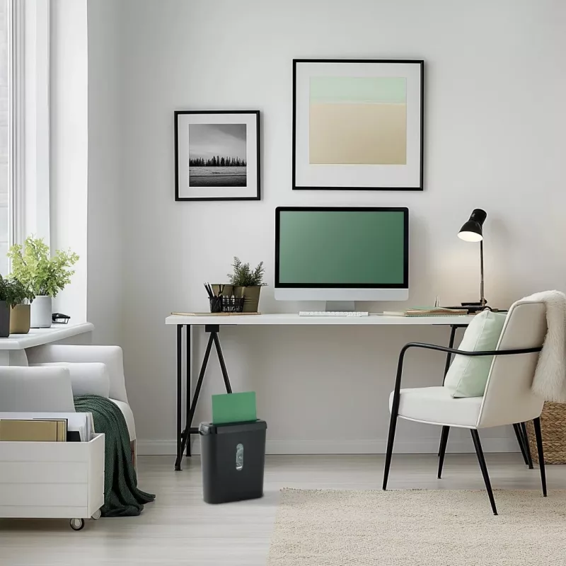 Hama Classic S61 papīra smalcinātājs Sloksnes smalcināšana 72 dB 22 cm Melns