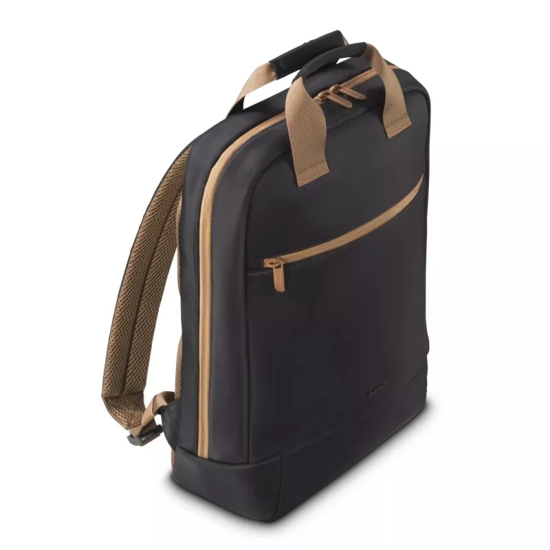 Hama 00222056 mugursoma Beige, Melns no pārstrādāta poliestera