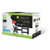 Techly sienas stiprinājums LCD LED 13-30 collu, noliecams, 2 šarnīri, melns ICA-LCD 923B