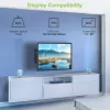 Techly sienas stiprinājums LCD LED 13-30 collu, noliecams, 2 šarnīri, melns ICA-LCD 923B