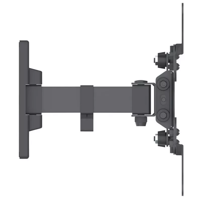 Manhattan sienas stiprinājums televizoriem un monitoriem (noliecams un pagriežams, 2 eņģes), ekrāniem no 13 inch līdz 42 inch, VESA saderība: visi no 75x75 mm līdz 200x200 mm - pārbaudiet četru montāžas caurumu izmērus ekrāna aizmugurē, lai pārliecinātos par piemērotību, maks. 20 kg, kronšteins
