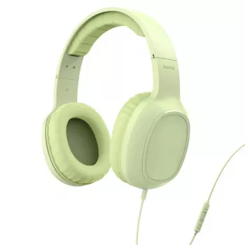 Austiņas Hama Fun C vadu USB Type-C zaļas 20-20000 Hz 1,2m