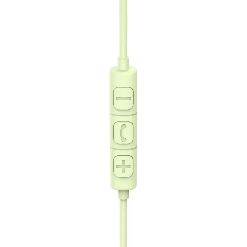 Austiņas Hama Fun C vadu USB Type-C zaļas 20-20000 Hz 1,2m