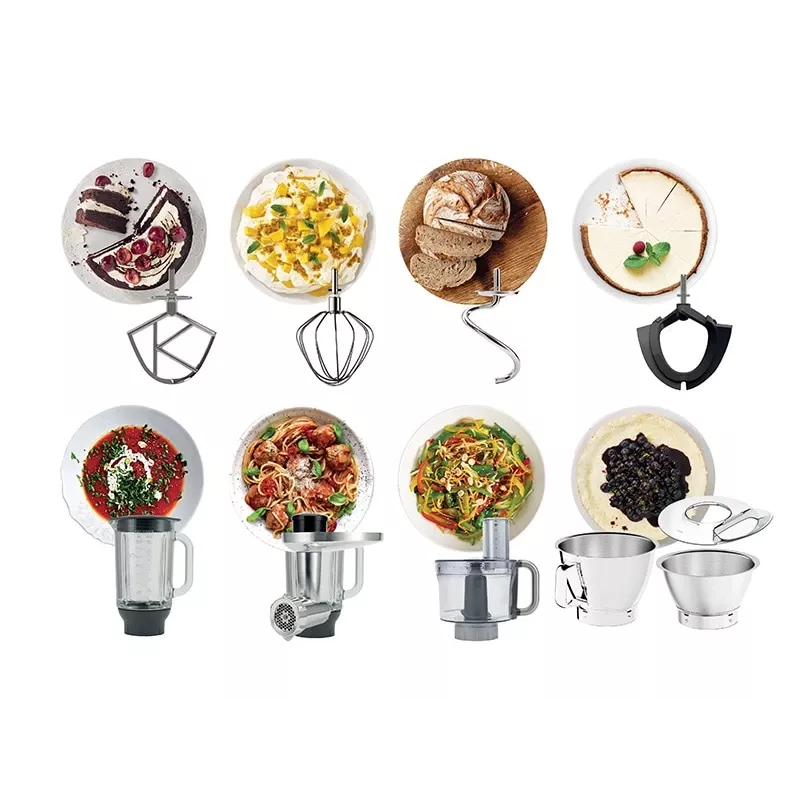 Kenwood KVC85.594SI mikseris Stāvmikseris 1200 W Sudrabains