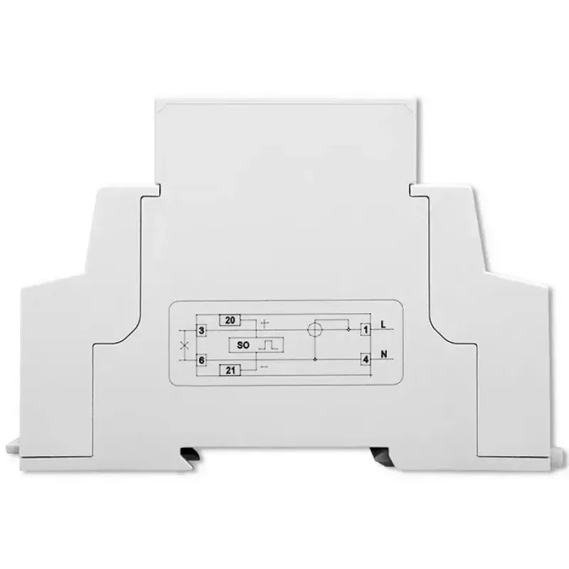 Vienfāzes elektroenerģijas skaitītājs QOLTEC 50887 1-fāze 230V LCD plāns
